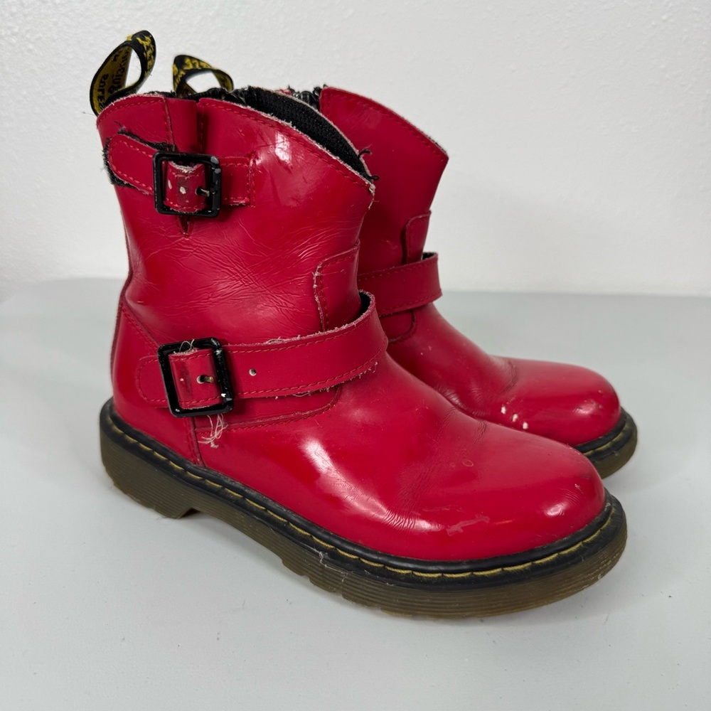 Dr.‎ Martens Red Boots Size 1